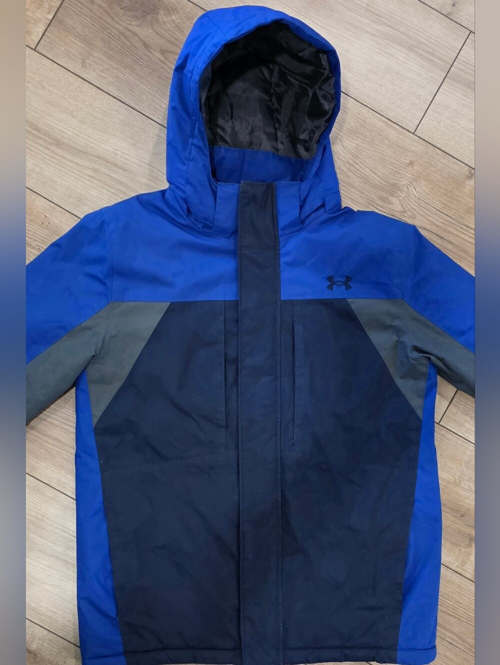 Under Armour Boys Westward 3-in-1 ColdGear Winter Jacket YLG Blue